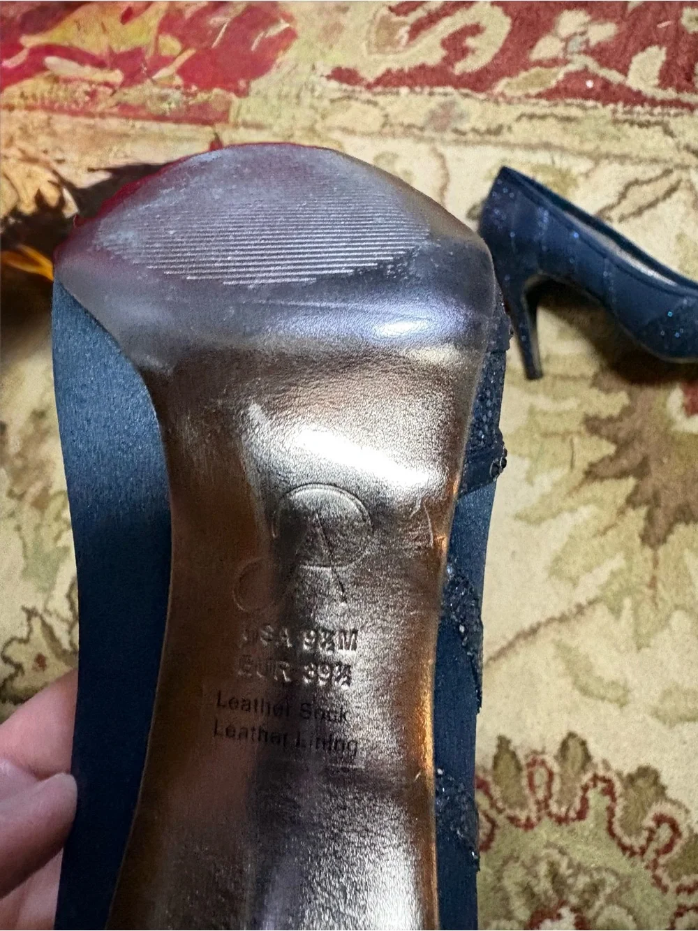 Adrianna Papell elegant navy